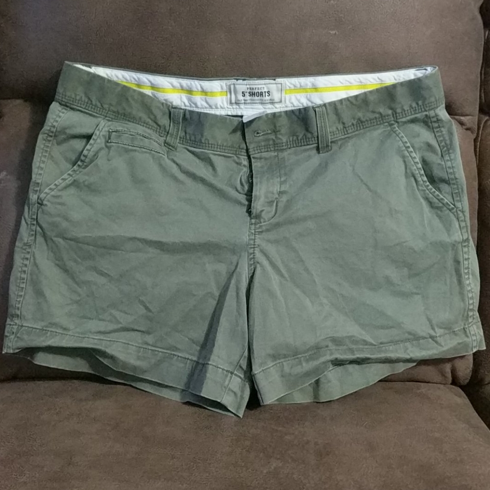 Green shorts